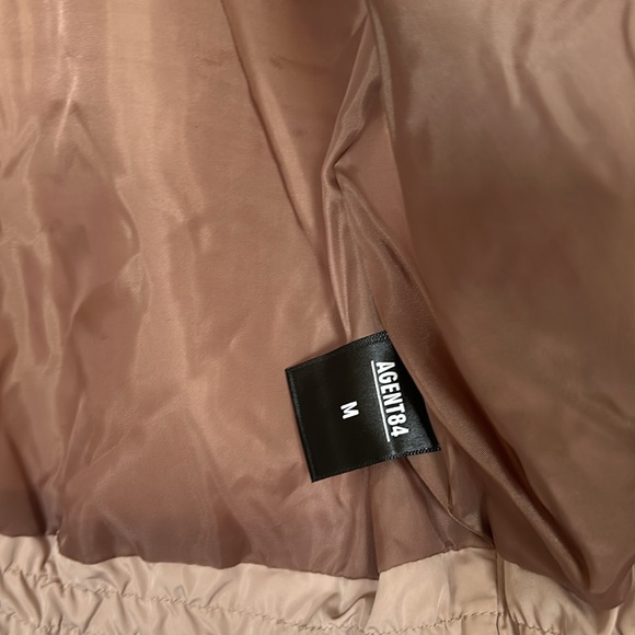 NWT Cropped Puffer Jacket - Latte - Picture 11 of 12